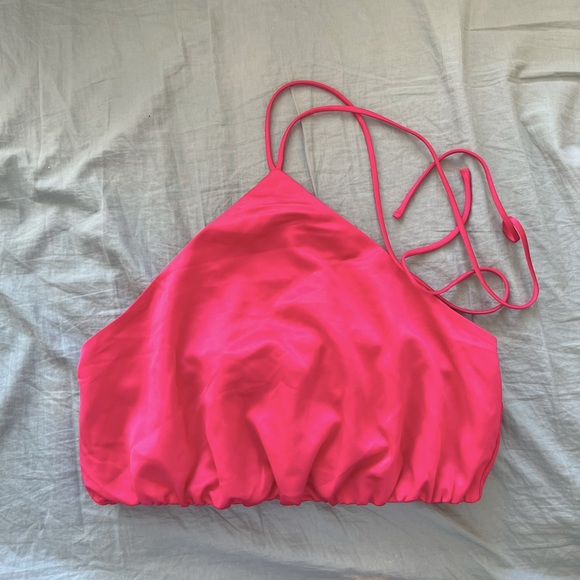 2 for 30)Pink satin cami in size extra small - Picture 4 of 8
